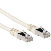 ACT Ivoor 2 meter LSZH SFTP CAT6A patchkabel met RJ45 connectoren