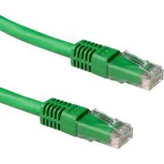 ACT Groene 5 meter LSZH U/UTP CAT6A patchkabel met RJ45 connectoren