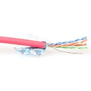 ACT CAT5E F/UTP LSZH soepel patch rood 500 m