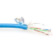 ACT CAT5E F/UTP LSZH soepel patch blauw 100 m