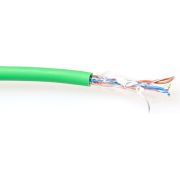 ACT CAT5E F/UTP LSZH soepel patch groen 100 m
