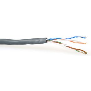 ACT CAT5E U/UTP PVC massief grijs 500 m