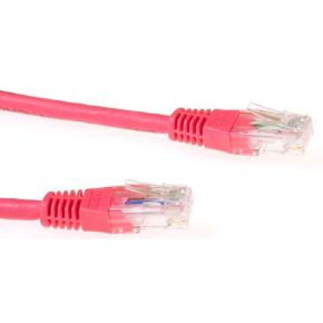 ACT Rode 7 meter LSZH U/UTP CAT6 patchkabel met RJ45 connectoren