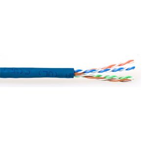 ACT CAT6A U/UTP PVC patch 305 m blauw