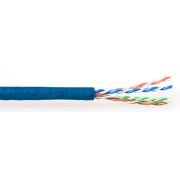 ACT CAT6A U/UTP PVC patch 305 m blauw