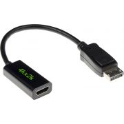 ACT-15-cm-Verloop-kabel-DisplayPort-male-naar-HDMI-A-female