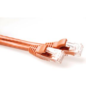 ACT Bruin 10 meter U/UTP CAT6 patchkabel snagless met RJ45 connectoren