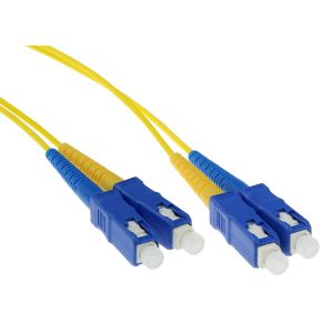 ACT 2 meter LSZH Singlemode 9/125 OS2 glasvezel patchkabel duplex met SC connectoren