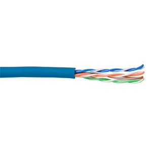 ACT CAT5E U/UTP soepel patch blauw 100 m