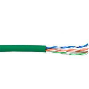ACT CAT5E U/UTP soepel patch groen 100 m