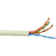 ACT CAT5E U/UTP soepel patch ivoor 100 m