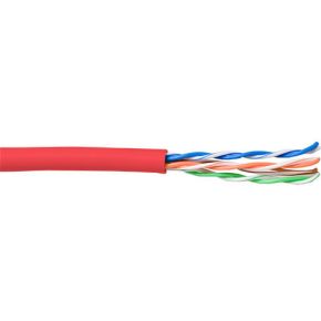 ACT EP550H CAT5E U/UTP Patchkabel Soepel Rood - 100 meter