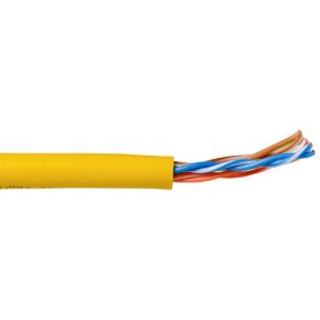 ACT CAT5E U/UTP soepel patch geel 305 m
