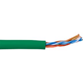 ACT CAT5E U/UTP soepel patch groen 305 m