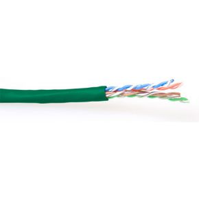 ACT CAT6 U/UTP PVC soepel patch groen 100 m