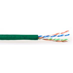 ACT CAT6 U/UTP PVC soepel patch groen 305 m