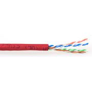 ACT CAT6 U/UTP PVC soepel patch rood 305 m