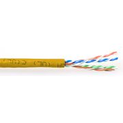 ACT CAT6 U/UTP PVC soepel patch geel 305 m