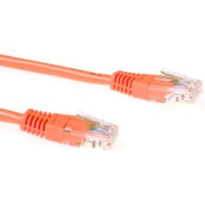 ACT Oranje 20 meter U/UTP CAT6 patchkabel met RJ45 connectoren