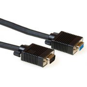 ACT VGA extension cable male-female black 10 m
