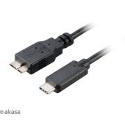 Akasa C/micro-B, 1m