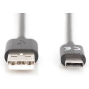 ASSMANN-Electronic-USB-C-USB-A-1-8m-1-8m-USB-A-USB-C-Zwart