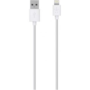 Belkin Mixit Lightning Usb F8J023Bt04 Wht belkin kopen in de aanbieding