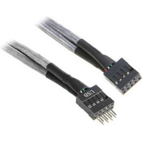Bitfenix Internal Usb Extension 30 Cm Grijs bitfenix kopen in de aanbieding