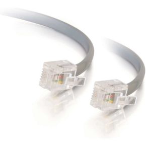 Cables To Go C2G 10M Rj11 6P4C Straight Modular Cable cables to go kopen in de aanbieding