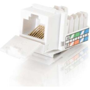 Cables To Go C2G Cat5E Rj45 Utp Keystone Jack 81308 cables to go kopen in de aanbieding Cables To Go C2G Cat5E Rj45 Utp Keystone Jack 81308 cables to go kopen in de aanbieding