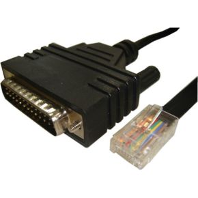 Cisco Serial Cable Rj 45 M Db 25 M cisco kopen in de aanbieding