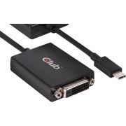 CLUB3D USB 3.1 Type C to DVI-D Active Adapter