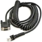 Datalogic RS-232 PWR, 9P, Female, Coiled, 3.6 m
