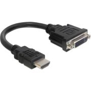 Delock 65327 Adapter HDMI male > DVI 24+5 female 20cm