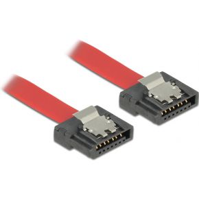 DeLOCK 83834SATA kabel flexi 0.3m SATA III - rood