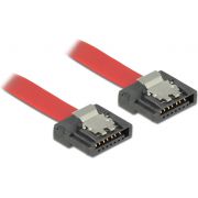 Delock 83834 SATA 6 Gb/s kabel 30cm rood FLEXI