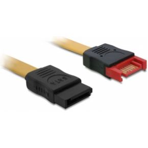 Delock 82855 SATA 6 Gb/s verlengkabel 30cm geel