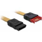 Delock 82854 SATA 6 Gb/s verlengkabel 50cm geel