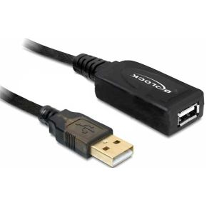 Delock 82689 Kabel USB 2.0 Verlengstuk, actief 15 m