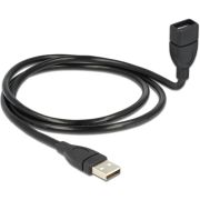 Delock 83500 Kabel USB 2.0 Type-A male > USB 2.0 Type-A female VormKabel 1 m