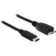 DeLOCK 83677 USB superspeed kabel USB-C --> USB Micro-B 1m black