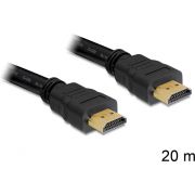 Delock 83452 Kabel High Speed HDMI met Ethernet – HDMI A male > HDMI A male 20 m