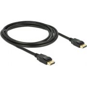 DeLOCK 83806 DisplayPort kabel 2m 1.2a male/male zwart