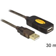 Delock-83453-Kabel-USB-2-0-Verlengstuk-actief-30-m