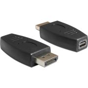 Delock 65237 Adapter DisplayPort 1.2 male > DisplayPort mini female