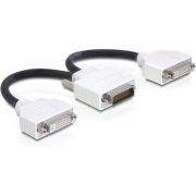 Delock 65281 Adapter DMS-59 male > 2 x DVI 24+5 female 20cm