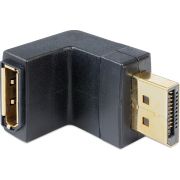 Delock 65382 Adapter DisplayPort male > DisplayPort female schuin naar beneden