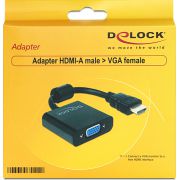 DeLOCK-65512-adapter-HDMI-A-male-VGA-female-black