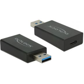 Delock 65689 Usb 31 Gen 2 Type A 31 2 C Zwart Kabeladapterverloopstukje delock kopen in de aanbieding
