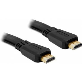 DeLOCK 82670 HDMI kabel met ethernet male/male 2m zwart
